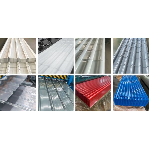 Color Coated Galvanized Steel Corrugated Metal Sheet 0.12mm - 1.2mm Thickness for Roofing & Wall Cladding with Custom RAL Colors
