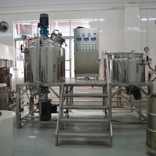 Производственная линия жидкостного мыла промышленного предприятия 27Kw жидкостного мыла танка гомогенизатора