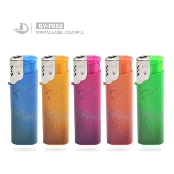 Refillable Custom Personalized Electronic Lighter for Corporation Marketing Promotion