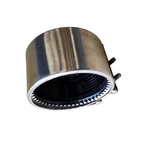 SS316 Stainless Steel Oil Grinder HDPE Pipe Repair Clamp Customized For Large Diameter Pipe