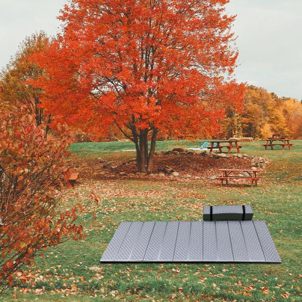 23.6 Wide Closed Cell Sleeping Mat Lightweight Outdoor Self Inflating Car Mattress Foam