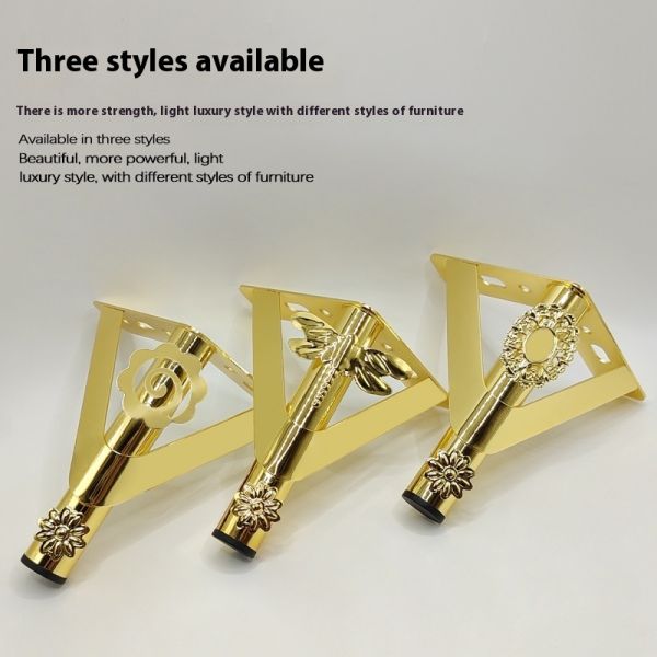 Wanjusheng a Variety of New Patterns Decorated Coffee Table Sofa Feet Iron Hardware Furniture Feet Cabinet Legs for Sale
