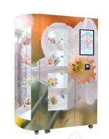 Bouquet Rose Flores Smart Card Payment de Mini Mart Flower Vending Lockers Machine