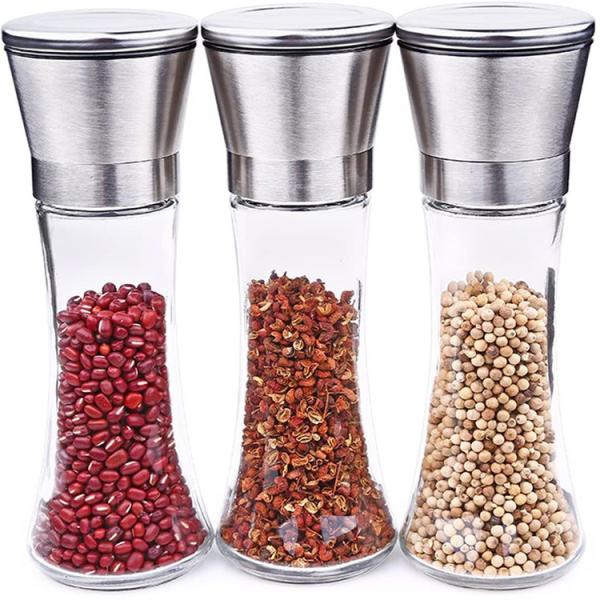 Brushed Coarseness 286g 200ML SS Salt And Pepper Grinder