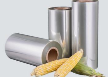 Thickness 0.2-2mm PLA Biodegradable Film Customized Length Flexo Printing