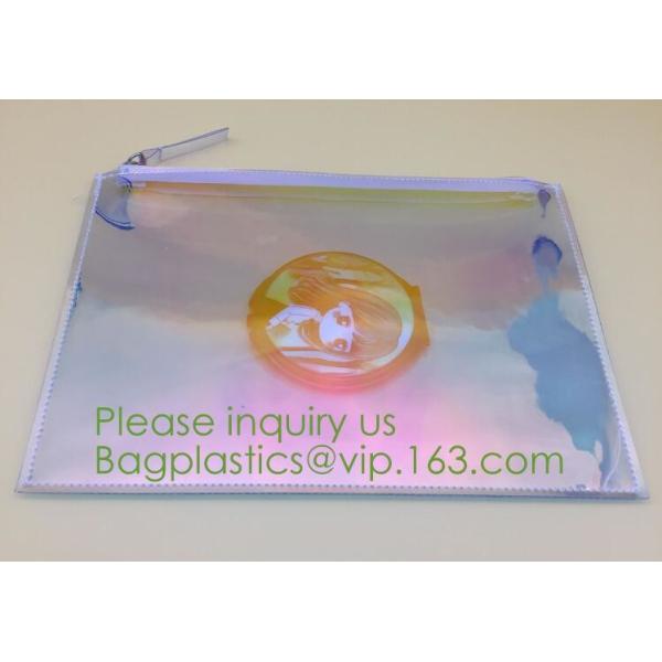 Zipper Pvc Zipper Bags For Make-up Brushes Sets,Eco Friendly clear plastic EVA PVC black zipper Cosmetic Bag eco frinedl