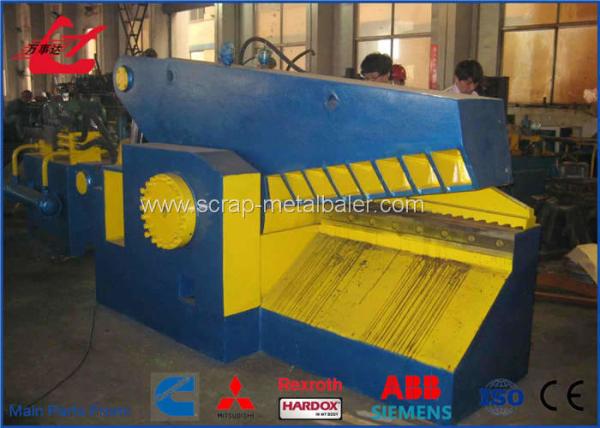 160 Ton Hydraulic Alligator Shears Machine Cutting Metal Tubes Pipes WANSHIDA