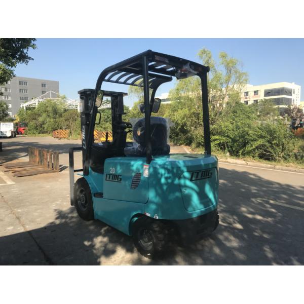 Ltmg 4 Wheel Electric Forklift Truck Low Running Cost With LED Lamp And 450ah Battery