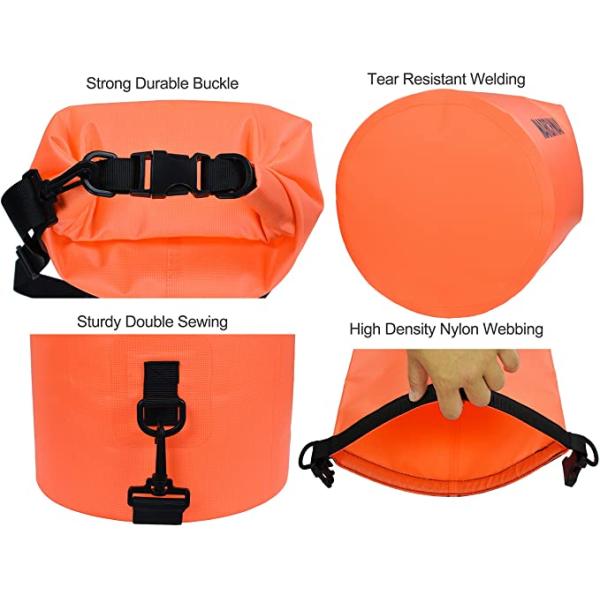 2L 5L 8L 15L 30L 40L Triathlon Accessories Waterproof Backpack Dry Bag