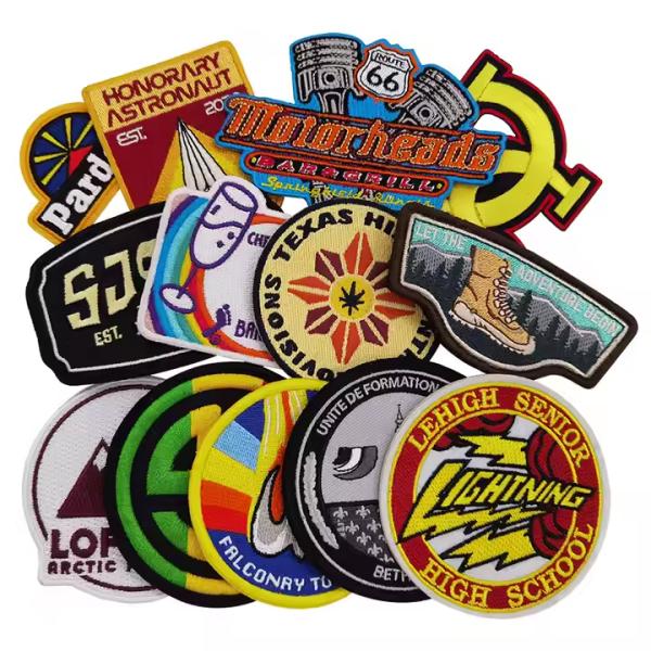 Custom Embroidered Iron On or Sew Patches for Clothing