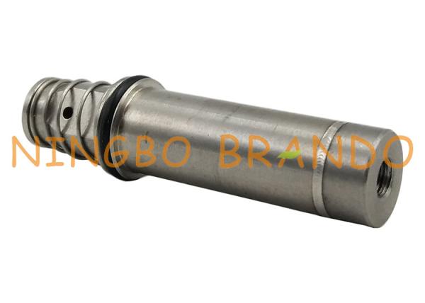 3/2 da flange normalmente fechada do sulco do anel-O do selo da maneira de armadura de aço inoxidável da válvula de solenoide de Seat NBR
