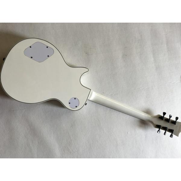 Wholesale Cibson LP Custom 1960 Electric Guitar rosewood fretboard with Real Pearl mother inlay Large diamond In White