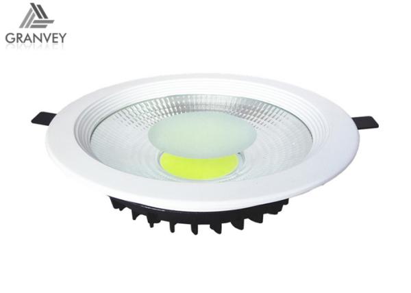 Ultra Thin 20W Recessed LED Down Light , Waterproof Recessed Led Downlight Trimless