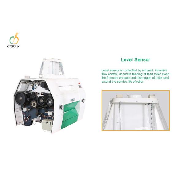 Servo Feeding Grain Roller Mill For Livestock Feed