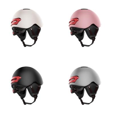Capacete esperto da bicicleta da tecnologia do capacete EN1078 da equitação de Bluetooth olá! com luz de freio