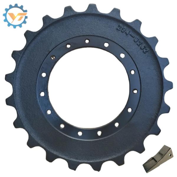 Groupe en acier de segment d'Undercarriage 20CrMnTi d'excavatrice de CAT D5K