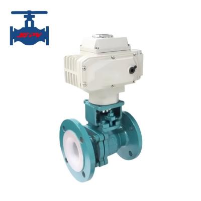 Medium Type Steam and Oil Electric Flanged Ball Valve Standard or Non-Standard
