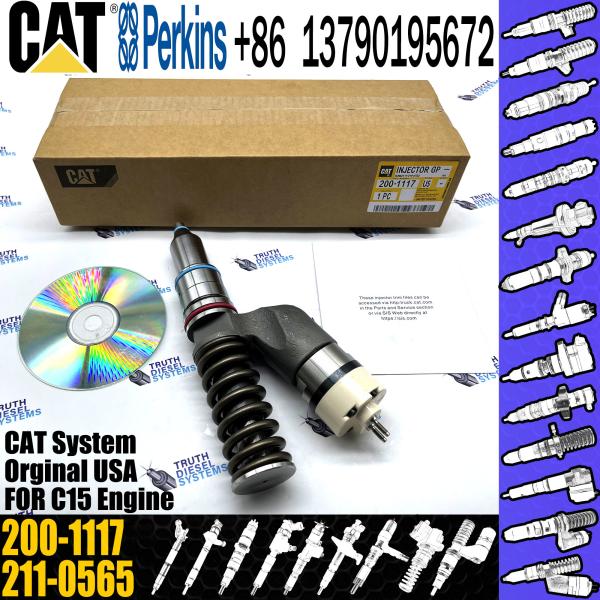 As peças da máquina escavadora do CAT abastecem o injetor 211-3025 200-1117 235-1401 para o motor de C15 C16