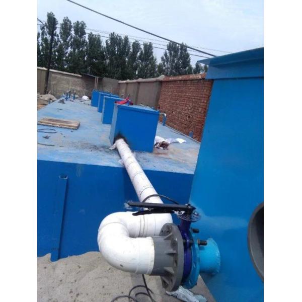 Mbr Containerized Package Integrated Sewage Treatment Plant Mobile Compact