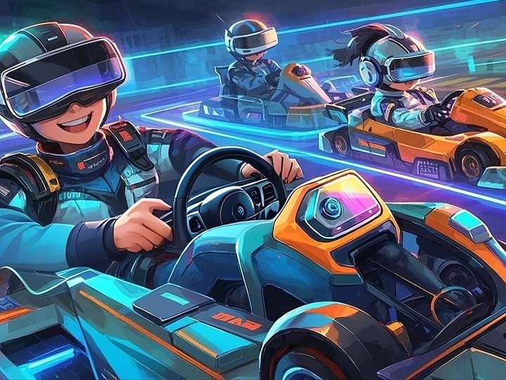 Commercial Electric MR Go-Kart Games Machine Amusement Park  Indoor MR Go Karting Adults and Kids Bumper Cars for Sale