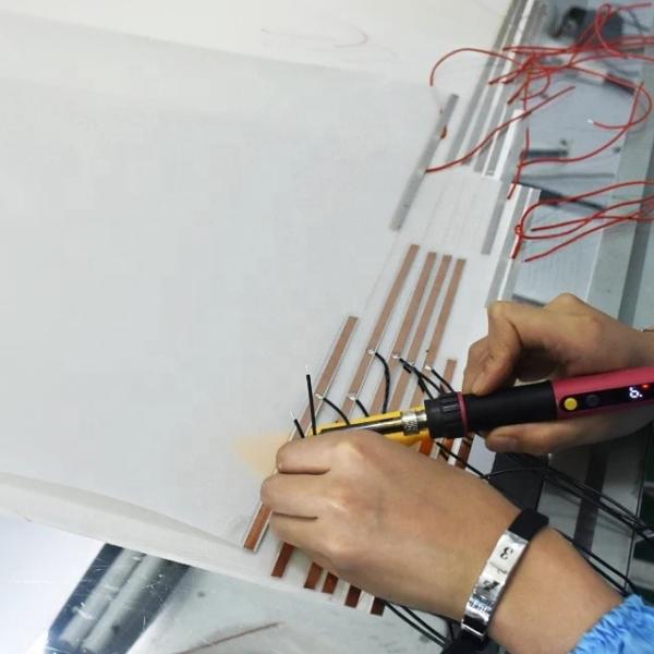 Matt Edge Customizado App Control Dimmable Smart Glass Plc Film para Construção de Janela de Vidro