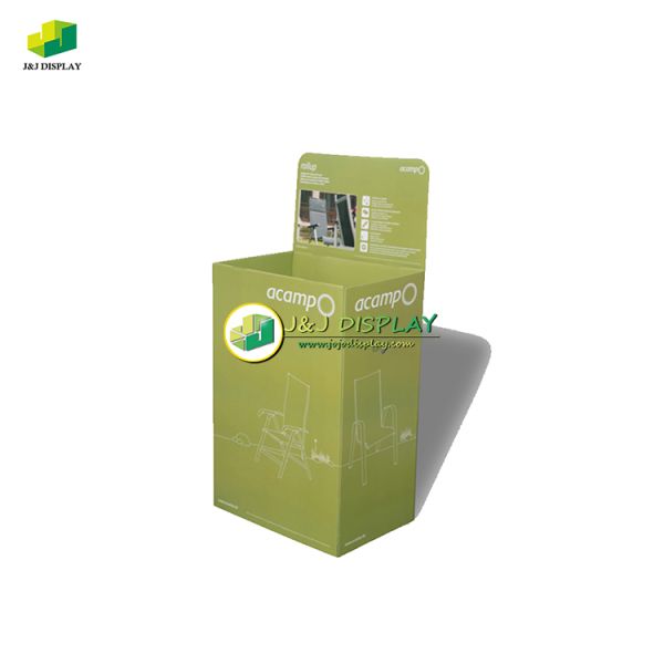Customized Corrugated Cardboard Display Supermarket POP Floor Display