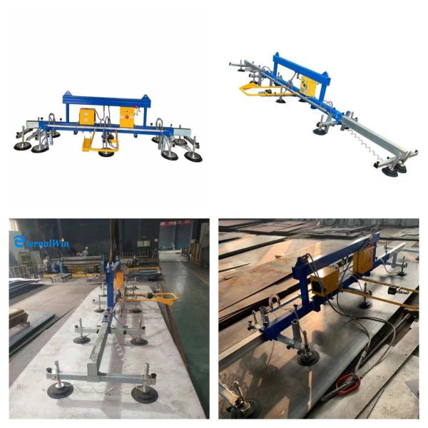 Lifter вакуума поднимаясь оборудования 600kg 2000kg регулируемый стеклянный сверхмощный для плиты гранита металлического листа