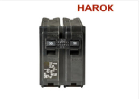 Автомат защити цепи двойственной функции HAROK 30 Amp 2-Pole нейтральный (CAFCI