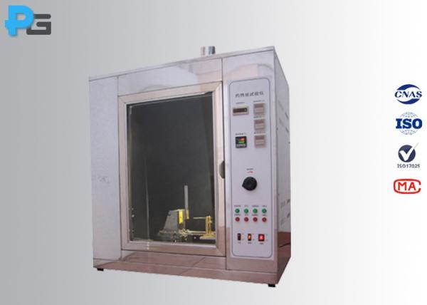 Equipamento de teste bonde da segurança da elevada precisão, instrumento do teste do fio do fulgor 1000℃