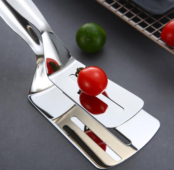 SUS 304 Stainless Steel Steak Clip Fried Steak Food Clip Barbecue Tool Bread Clip Food Clip
