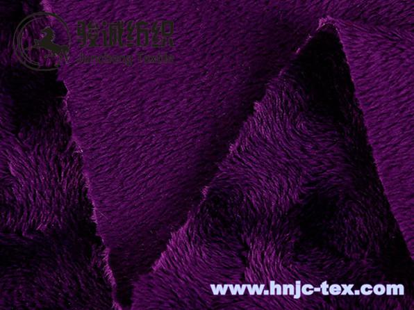 100% polyester twisted flower ultra cuddle soft velboa fabric for home textile eps sofa