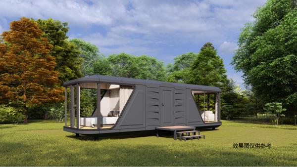 Customized space capsule mobile home tourist attraction house miniature apple cabin camping house prefabricated house