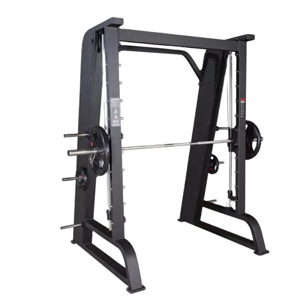 Multi-Function Metal Squat Rack Smith Machine Customizable Logo Indoor Use Unisex Exercise Station Chest Shoulder Back Legs Arms