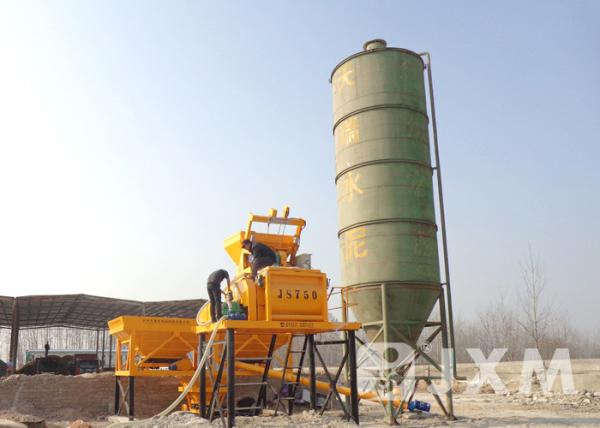 35m3/H 60kw Stationary Concrete Batching Plant ISO CE Certification