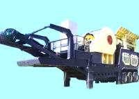 YG76042     Broyeur mobile concasseur mobile de la station 15kw de chenille des déchets 350t/H de mines, usine concasseuse portative