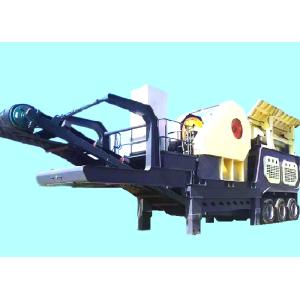 YG76042     Дробилка станции 15kw Crawler отброса 350t/H шахт мобильная задавливая мобильная, портативный задавливая завод