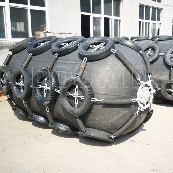 Pare-battage pneumatique marin gonflable robuste 50kPa, défenses Yokohama