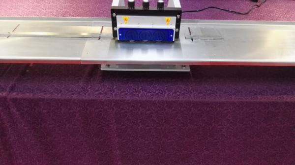 Popular V-Groove Cuttting Machine for Aluminium Led Strip with Six Blades
