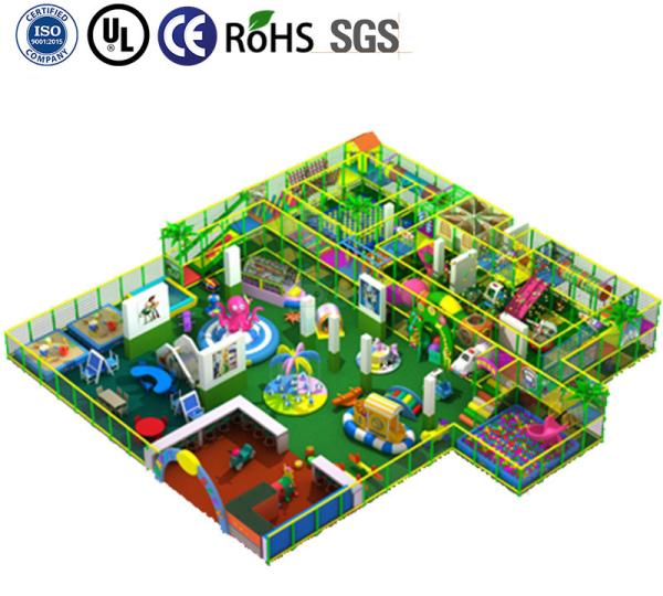 Premium Environmental Friendly Playground Indoor Jungle Gym Safe