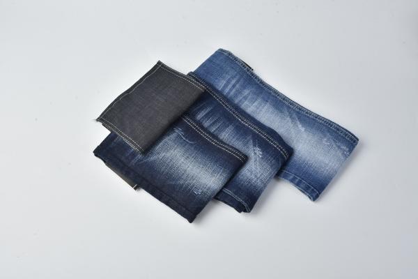 Shrink Resistant Cotton Polyester Spandex Stretch Cotton Denim Fabric 10.3oz