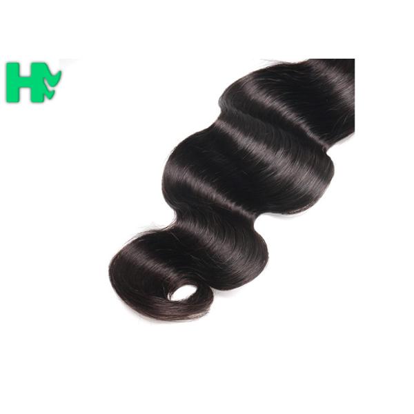 8-30 Inch Remy Hair Extension Peruvian Hair / Brazillian Body Wave Human Hair Bundles