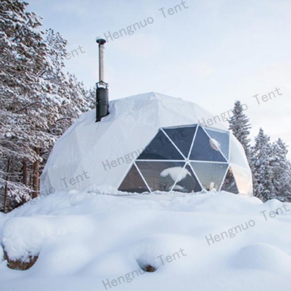 Five Star Geodesic Dome Tent Outdoor Glamping Igloo House Winter Domo Hotel Resort