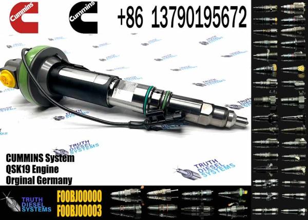 Mejor precio para el inyector de tren común diesel F00BJ00000 2867147 2882077 para Cummins Qsk19 Qsk38 Qsk60