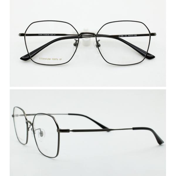 Men Women Pure Titanium Eyeglasses with Unbreakable Temples Durable Business Optical Glasses Full Rim Frame for Adults