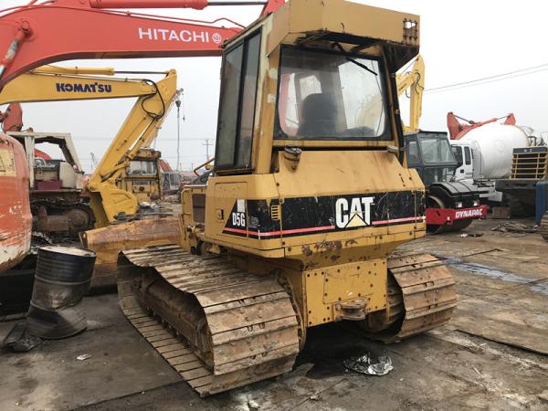 Enclosed A/C cabin CAT D5G LGP Used Bulldozer 99hp engine power