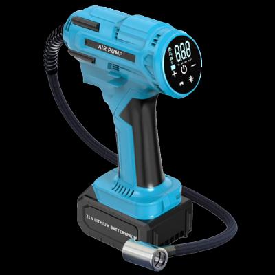 Battery Powered Portable Tire Inflator 0-150 PSI Wireless 12V With Digital