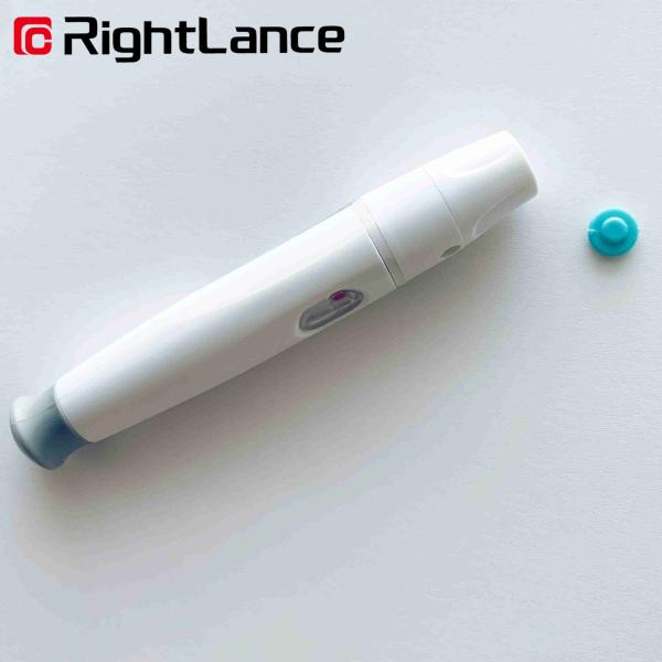 95mm No Eject Diabetic Lancing Pen Blood Sugar Lancing Device ISO13485