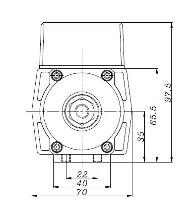 High speed motor of edge banding machine ,Trimming / End cutting / Pre-milling / Hogging / Corner round trimming