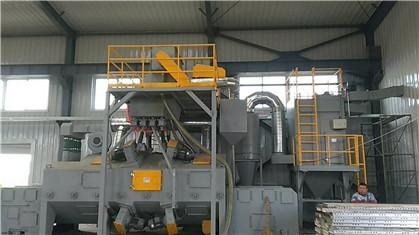 Aluminum Pan Wire Mesh Shot Blasting Machine for Deflashing Derusting