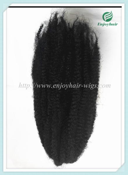 Japanese kanekalon synthetic mary braid hair extension afro kinky hair1#color  16''-22''.